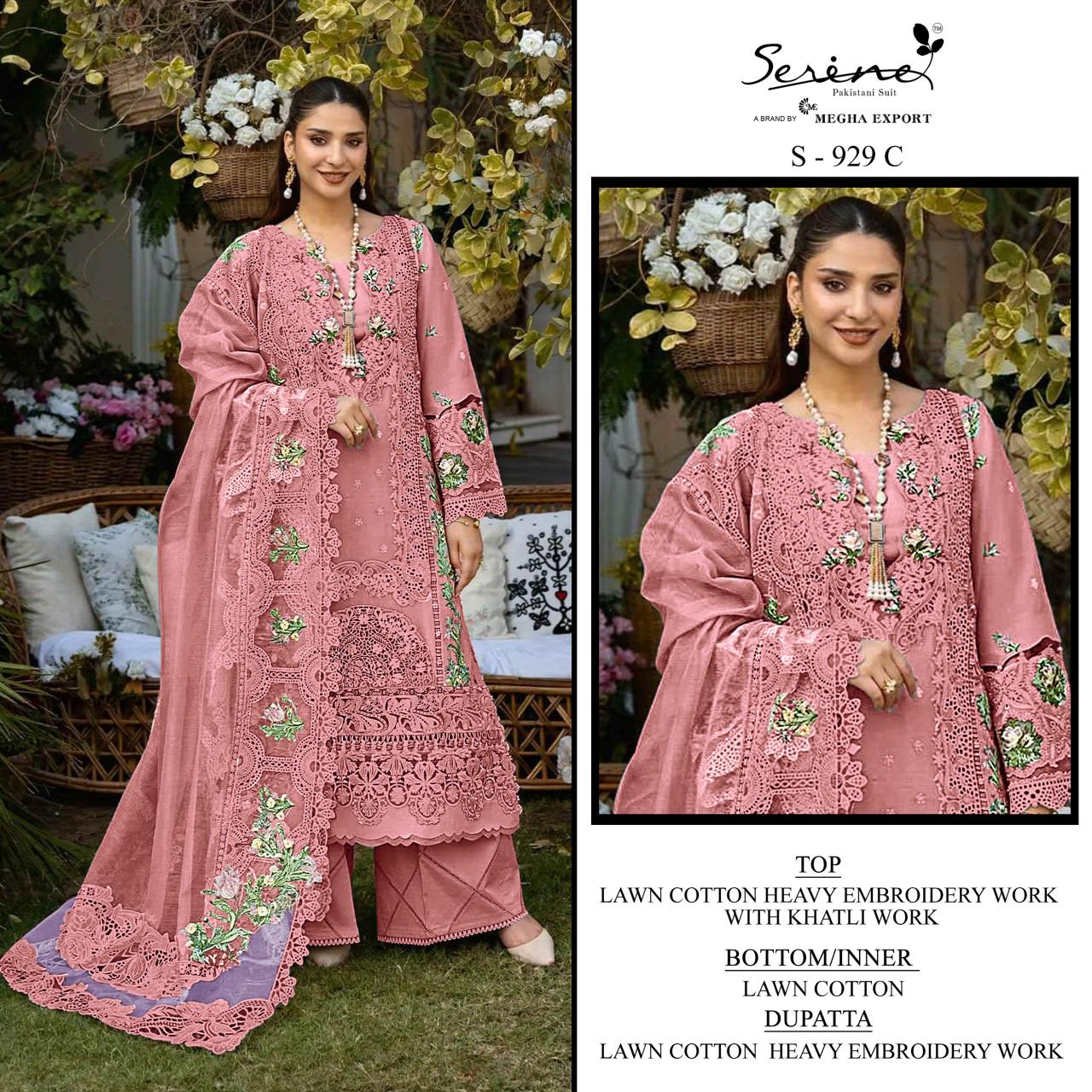 SERINE S 929 Bulk salwar kameez suppliers in Ahmedabad