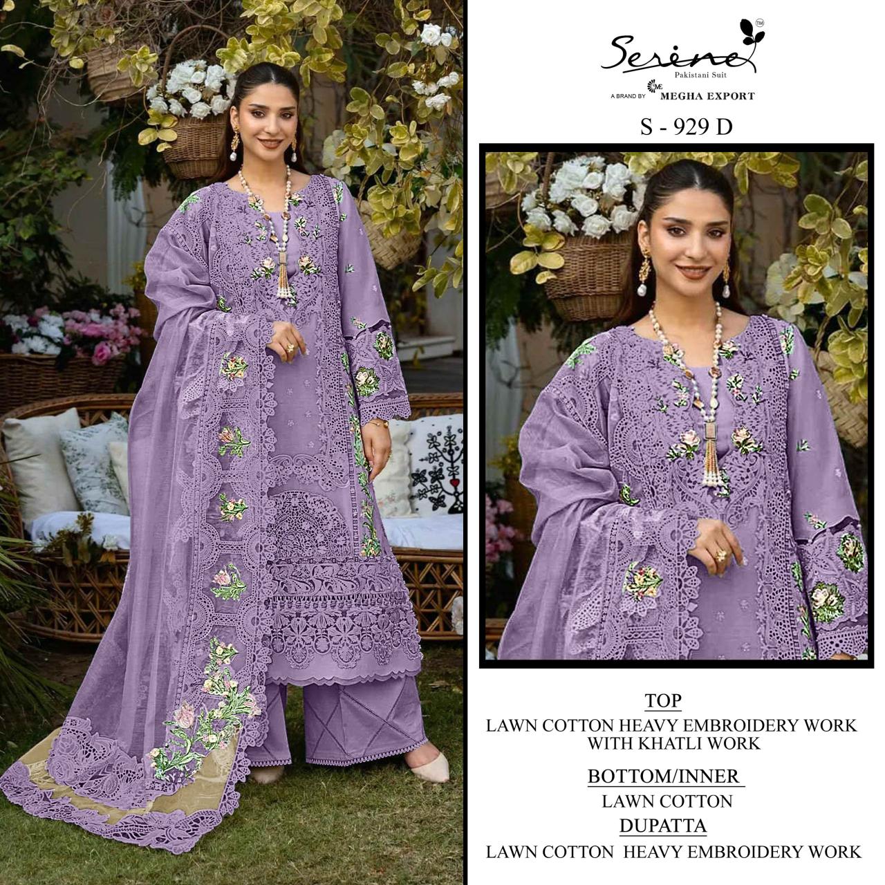 SERINE S 929 Bulk salwar kameez suppliers in Ahmedabad