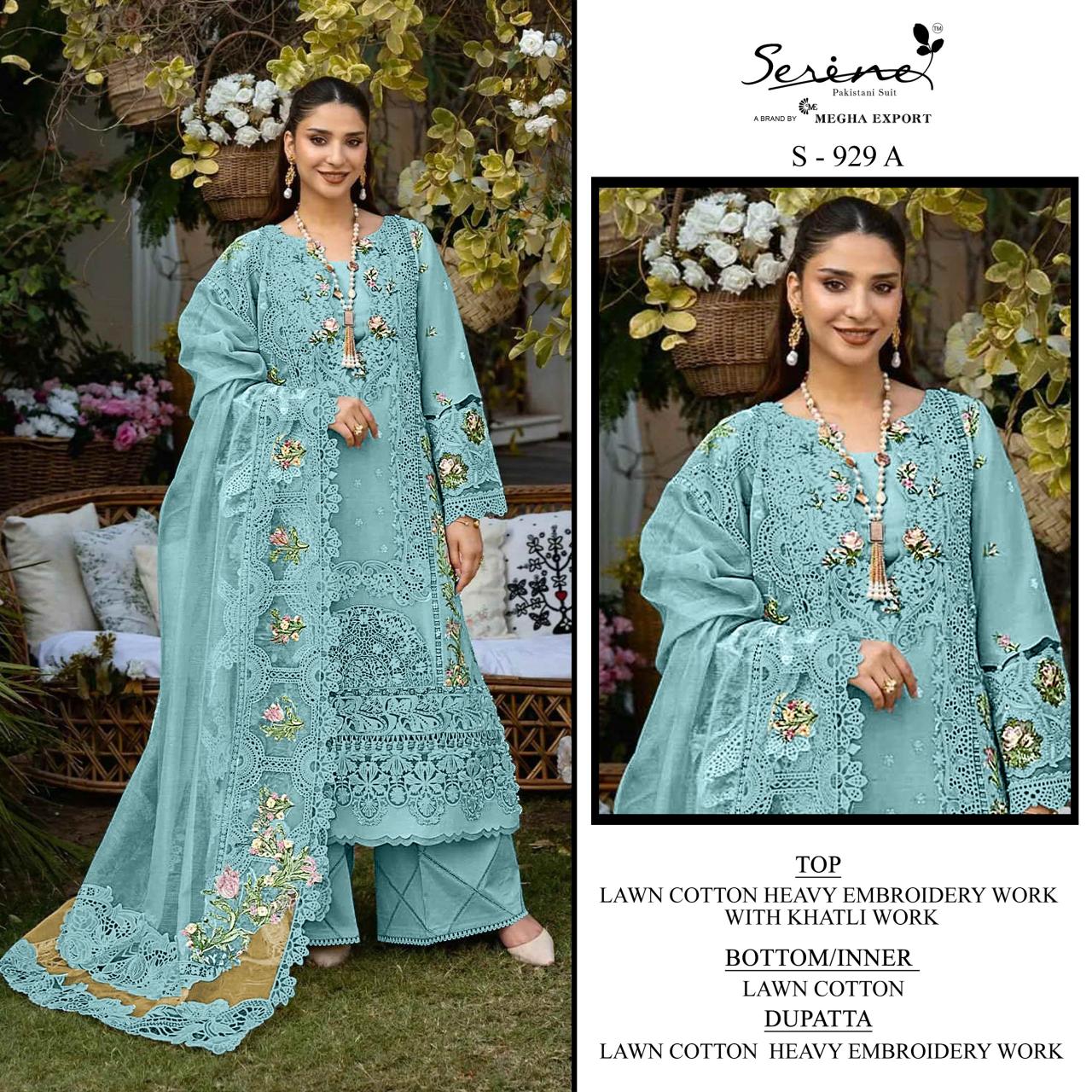 SERINE S 929 Bulk salwar kameez suppliers in Ahmedabad