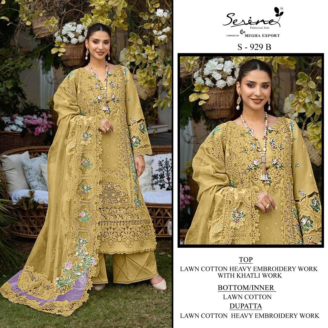 SERINE S 929 Bulk salwar kameez suppliers in Ahmedabad