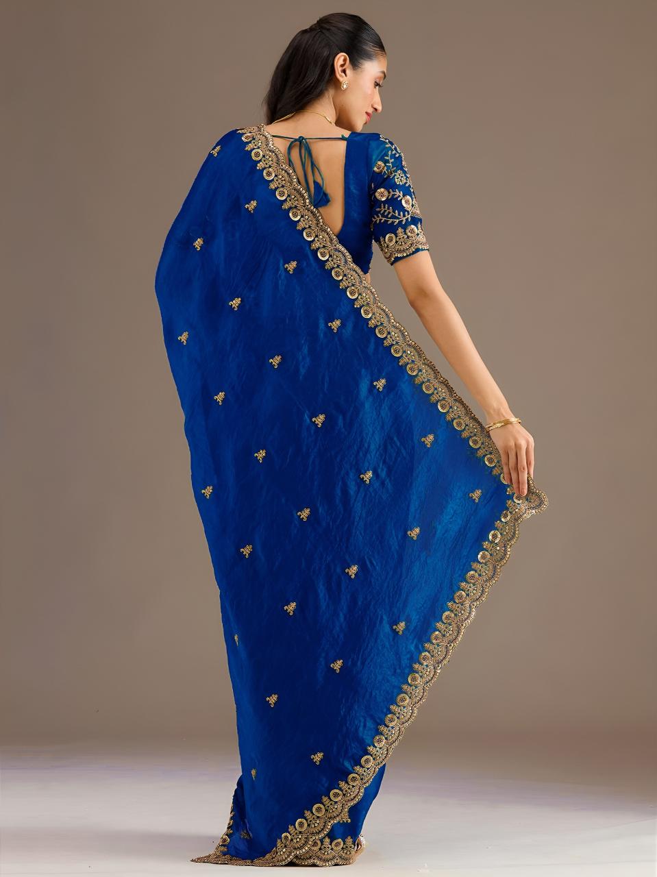 Shahi rang Indian wholesale sarees