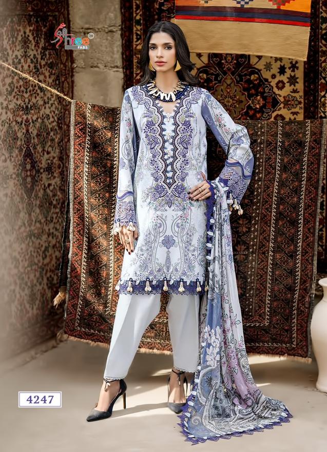 Shree Fabs Jade Bliss Lawn vol 2 catalog Cotton Dupatta pakistani suits wholesale online