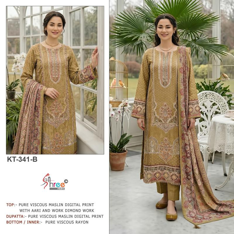Shree Fabs KT 241 catalog pakistani suits wholesale in delhi