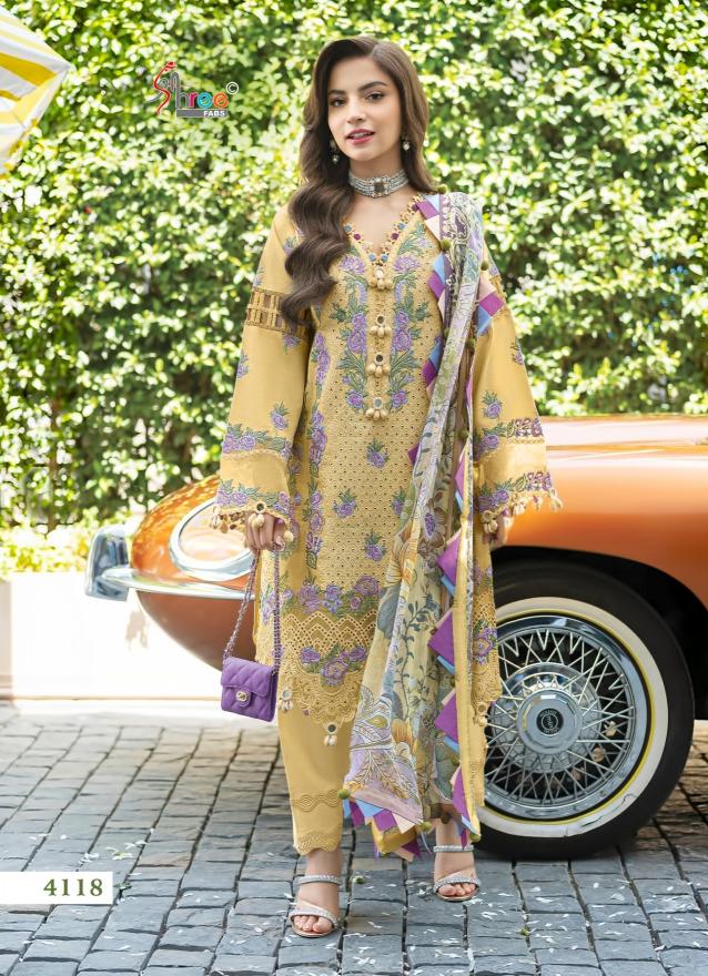 Shree Fabs Ombre Starlet Lawn Collection Vol 26 Nx catalog Cotton Dupatta fashid wholesale pakistani suit