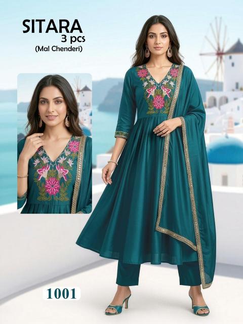 SITARA CHENDERI Kurti wholesalers in Surat