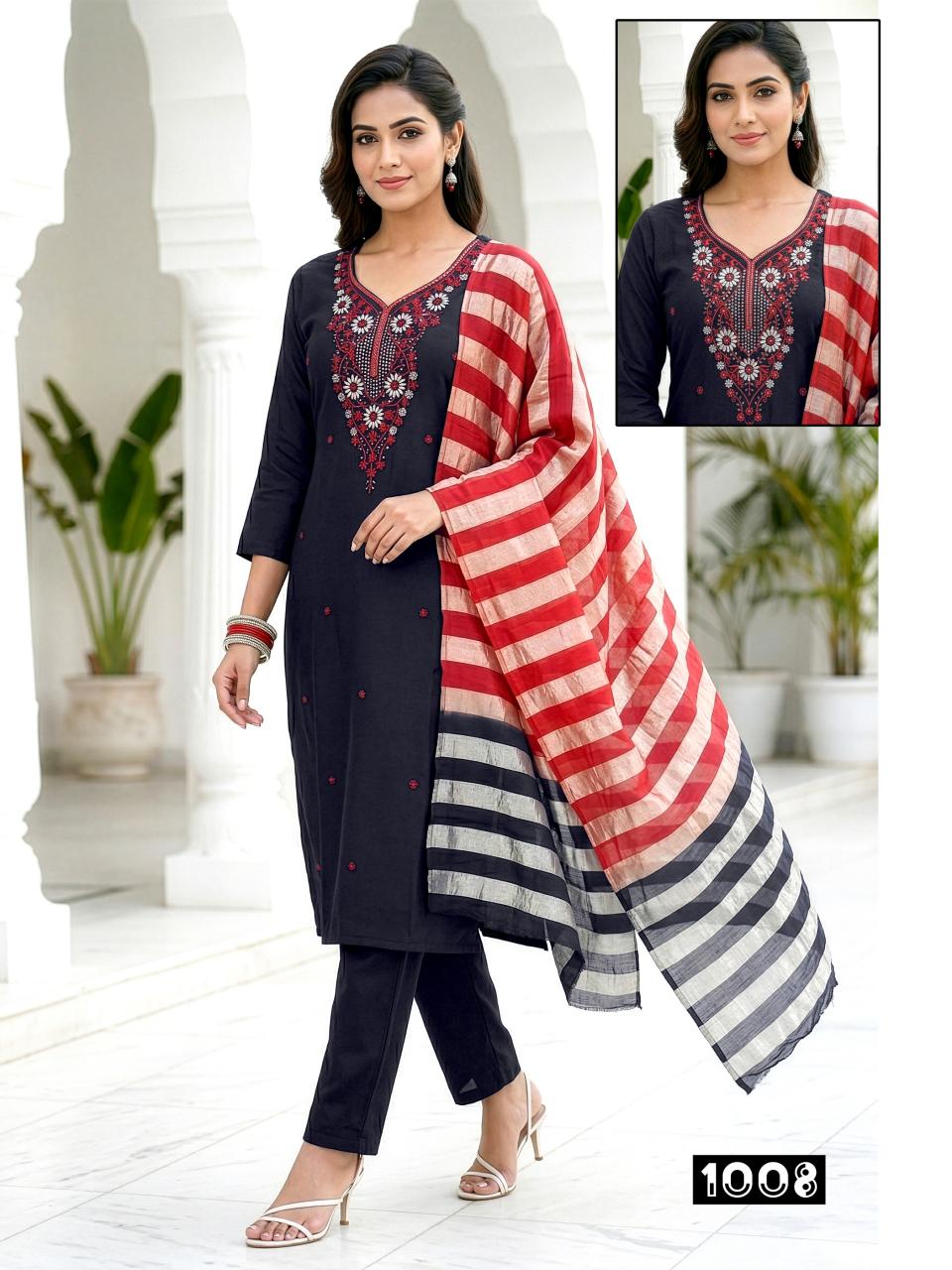 Srishty ROMAN  Wholesale dress materials suppliers in India