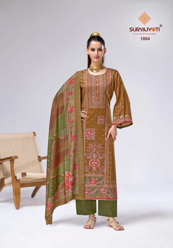 Suryajyoti Charvi Vol-1 – Dress Material - Wholesale Catalog