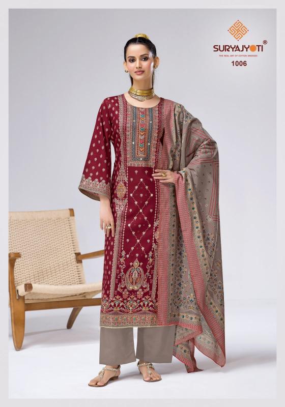 Suryajyoti Charvi Vol-1 – Dress Material - Wholesale Catalog