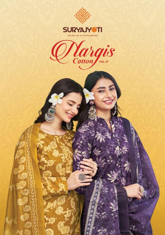 Suryajyoti Nargis Vol-27 – Dress Material - Wholesale Catalog