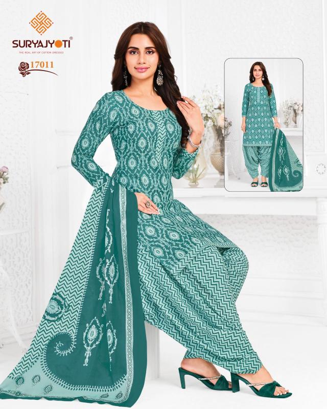 Suryajyoti Trendy Patiyala Vol-17 – Dress Material - Wholesale Catalog