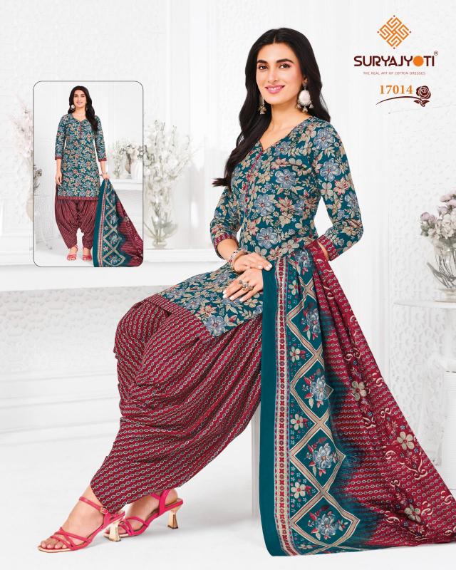 Suryajyoti Trendy Patiyala Vol-17 – Dress Material - Wholesale Catalog