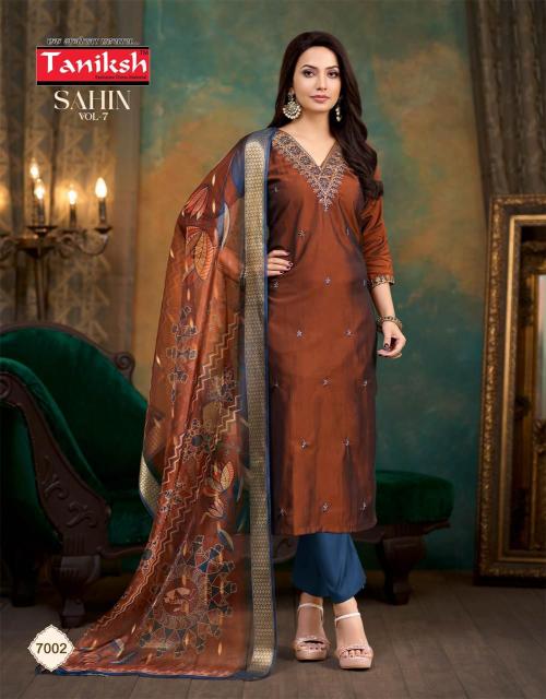 Taniksh Sahin Vol 7 Catalog branded kurti wholesaler in surat