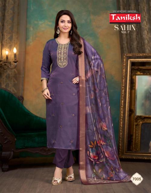 Taniksh Sahin Vol 7 Catalog branded kurti wholesaler in surat