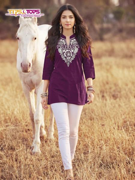 TIPS & TOPS COTTON CANDY Vol 02 Ladies Kurti wholesale in Delhi