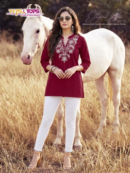 TIPS & TOPS COTTON CANDY Vol 02 Ladies Kurti wholesale in Delhi