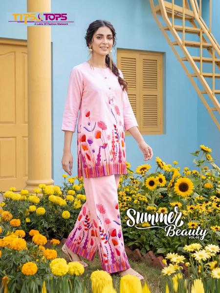 TIPS & TOPS SUMMER BEAUTY Vol 05 Kurti manufacturers in Mumbai