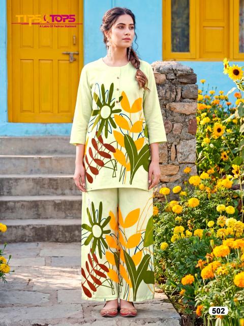 TIPS & TOPS SUMMER BEAUTY Vol 05 Kurti manufacturers in Mumbai