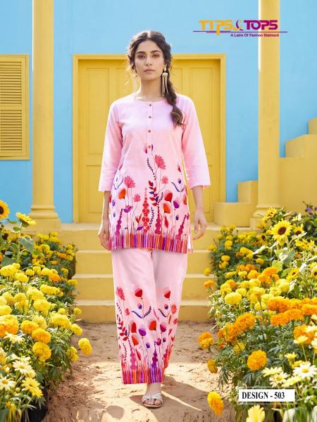 TIPS & TOPS SUMMER BEAUTY Vol 05 Kurti manufacturers in Mumbai