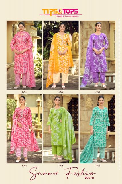 TIPS & TOPS SUMMER FASHION Vol 11 bulk kurtis online