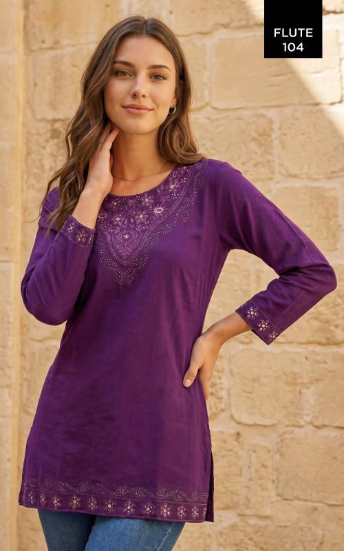 Tunic FLUTE Bulk Kurti Suppliers in Surat
