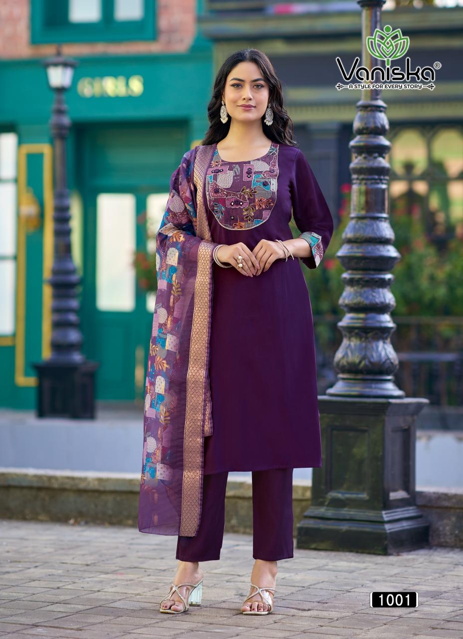 Vaniska Fashion Kasturi vol 1 catalog branded kurtis for wholesale in bangalore