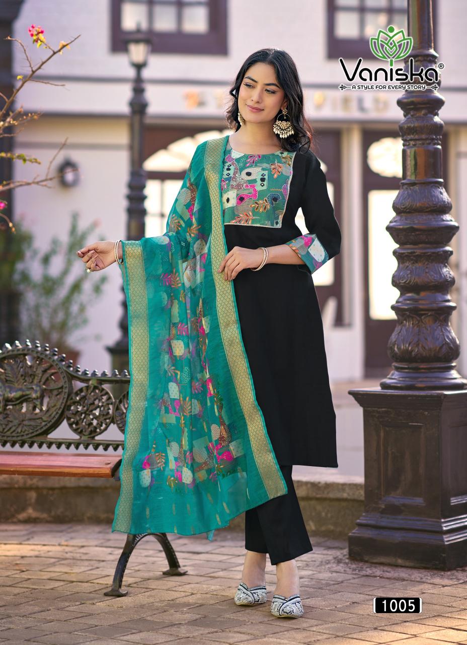 Vaniska Fashion Kasturi vol 1 catalog branded kurtis for wholesale in bangalore
