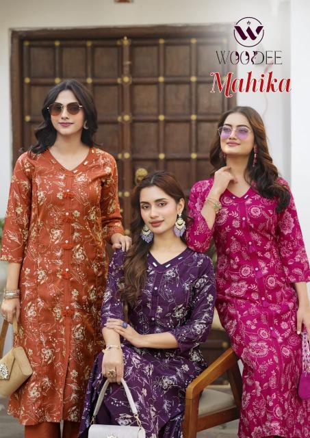 WOODEE MAHIKA wholesale kurti manufacturers in India
