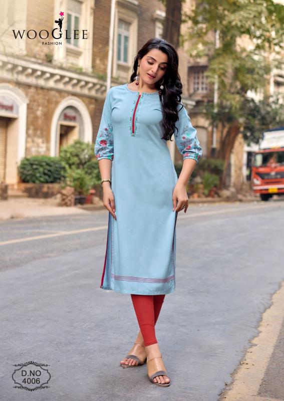 WOOGLEE Aarvika Kurti manufacturer in hydrabad