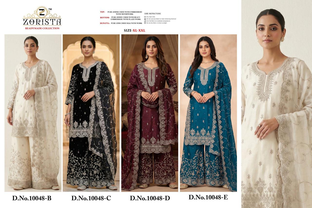 ZORISTA REDAYMADE Do-NO 10048 Wholesale salwar suits in Ahmedabad