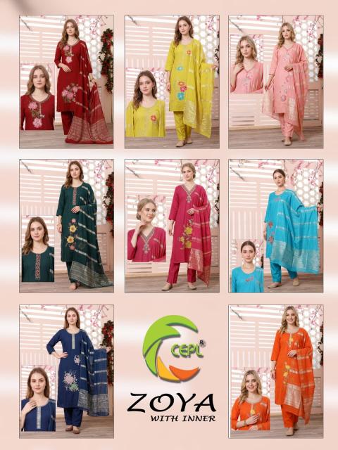 ZOYA VATICAN SILK Kurti dealers in Ahmedabad