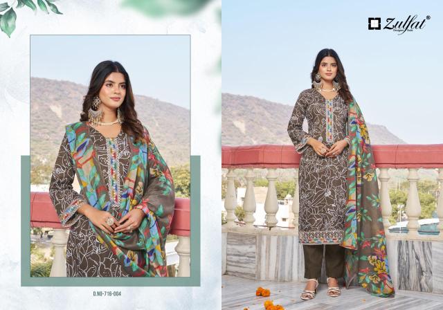 Zulfat Mihika catalog dress material surat wholesale