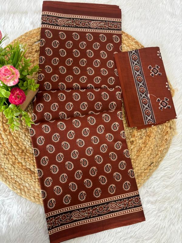 AJARAKH Cotton Designer sarees wholesale