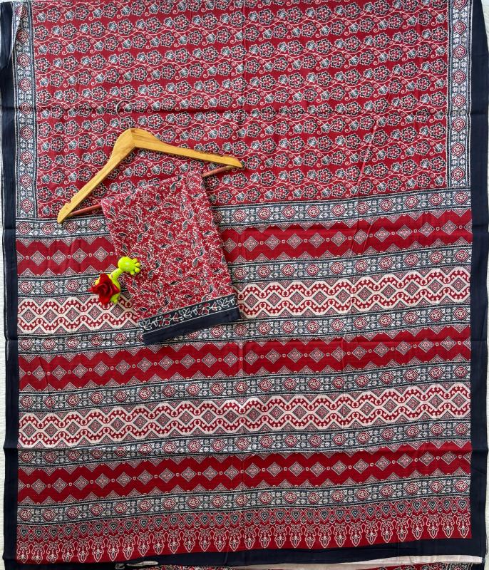 AJARAKH Cotton Wholesale saree distributors in Hyderabad