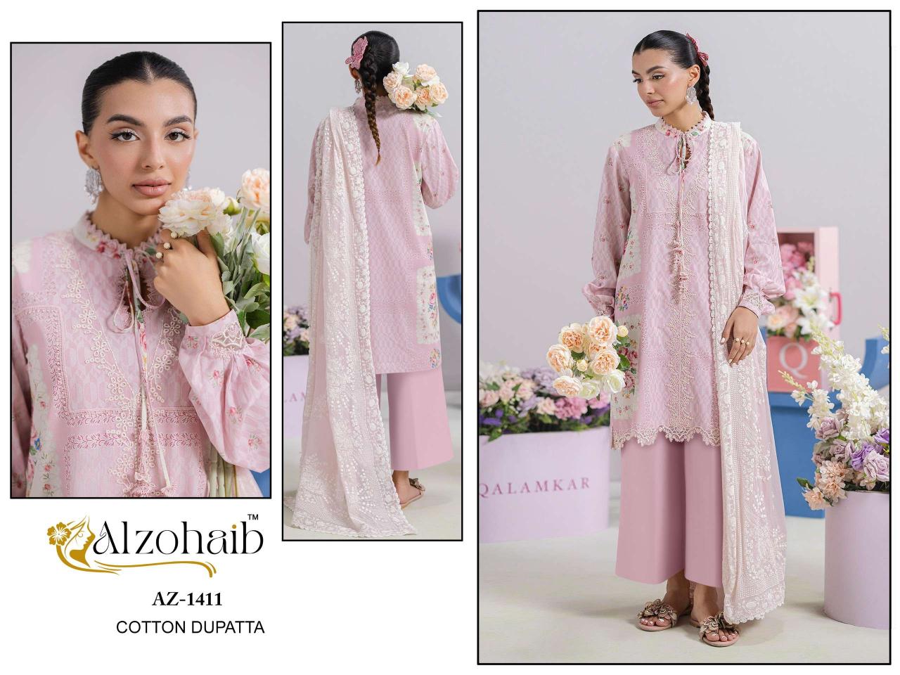 Al Zohaib Ibaris Vol-1 – Pakistani Dress Material - Wholesale Catalog