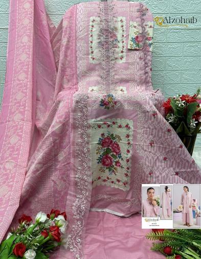 Al Zohaib Ibaris Vol-1 – Pakistani Dress Material - Wholesale Catalog