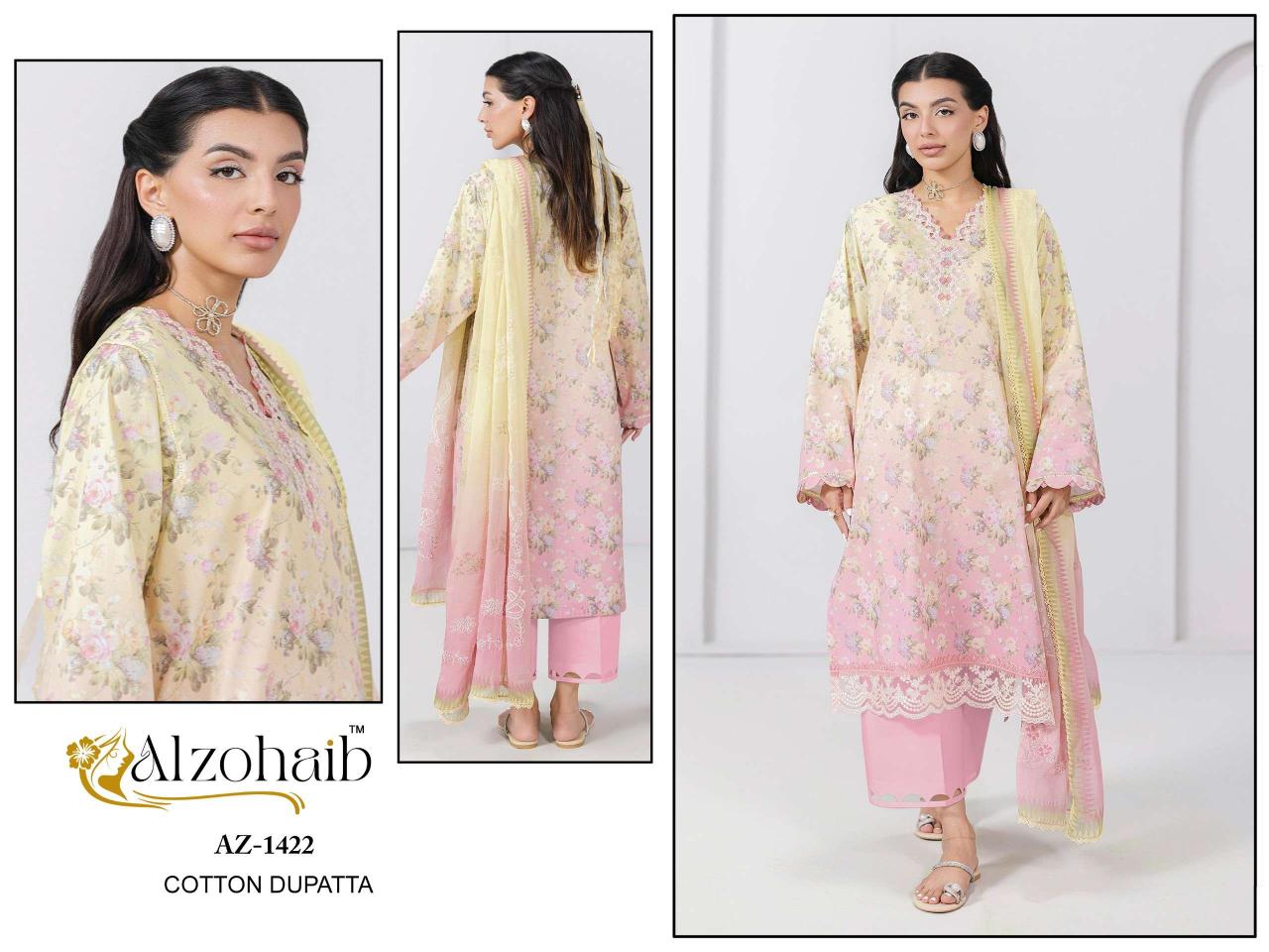 Al Zohaib Ibaris Vol-1 – Pakistani Dress Material - Wholesale Catalog