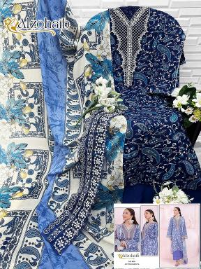 Al Zohaib Ibaris Vol-1 – Pakistani Dress Material - Wholesale Catalog