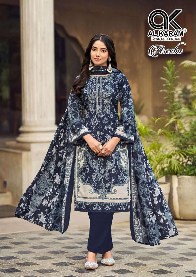 Alkaram Areeba Vol-3 – Pakistani Readymade Kurti Pant With Dupatta - Wholesale Catalog