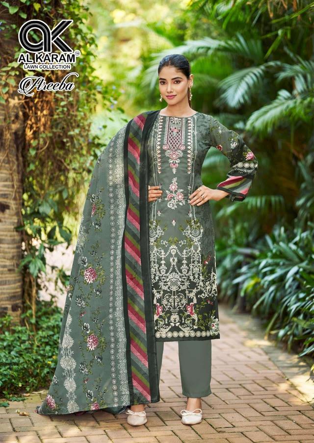 Alkaram Areeba Vol-3 – Pakistani Readymade Kurti Pant With Dupatta - Wholesale Catalog