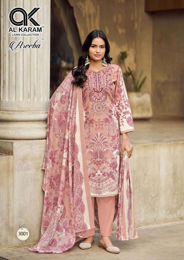 Alkaram Areeba Vol-3 – Pakistani Readymade Kurti Pant With Dupatta - Wholesale Catalog