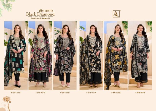 Alok Suit BLACK DIAMOND-14 Wholesale salwar kameez manufacturers