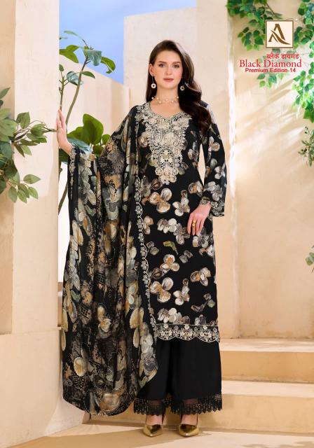 Alok Suit BLACK DIAMOND-14 Wholesale salwar kameez manufacturers