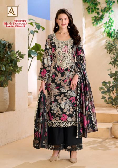 Alok Suit BLACK DIAMOND-14 Wholesale salwar kameez manufacturers