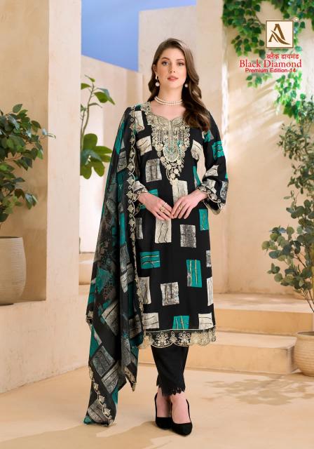 Alok Suit BLACK DIAMOND-14 Wholesale salwar kameez manufacturers