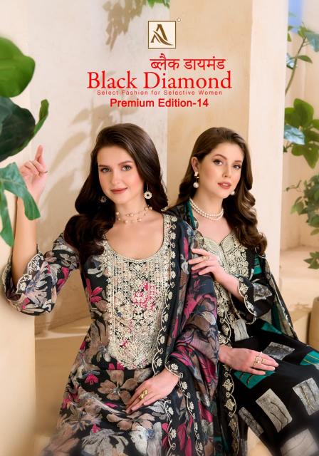 Alok Suit BLACK DIAMOND-14 Wholesale salwar kameez manufacturers