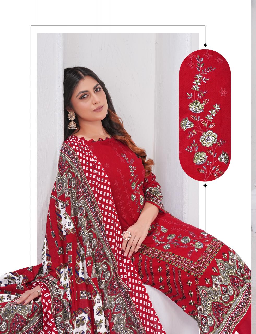 Alok Suit DESI TRENDZ Party Wear Salwar Kameez Wholesale in Vadodara
