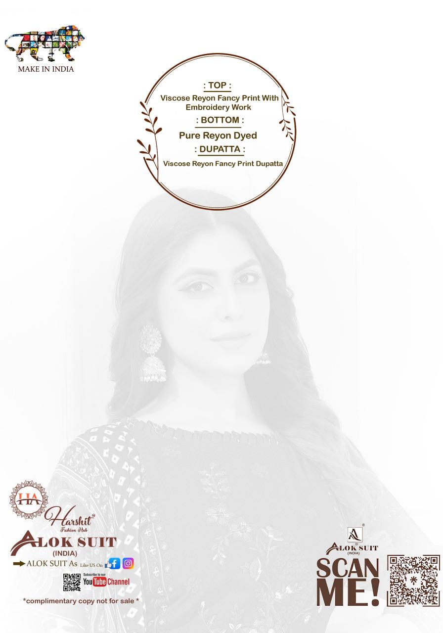 Alok Suit DESI TRENDZ Party Wear Salwar Kameez Wholesale in Vadodara