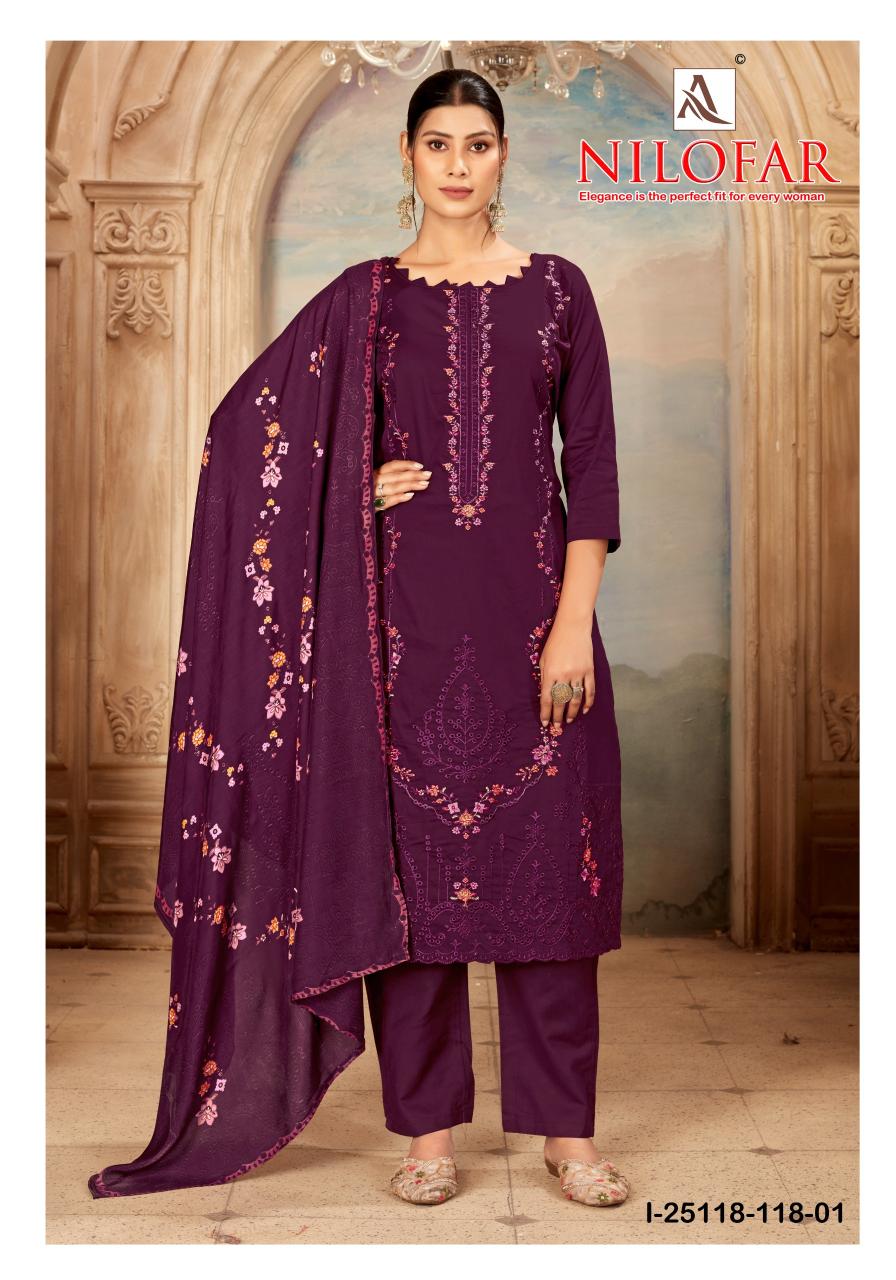 Alok Suit NILOFAR Salwar kameez retailers in Mumbai
