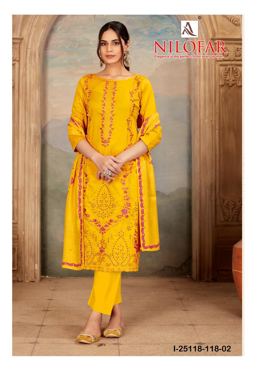 Alok Suit NILOFAR Salwar kameez retailers in Mumbai