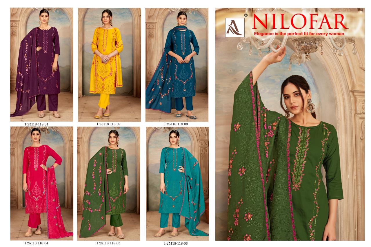 Alok Suit NILOFAR Salwar kameez retailers in Mumbai